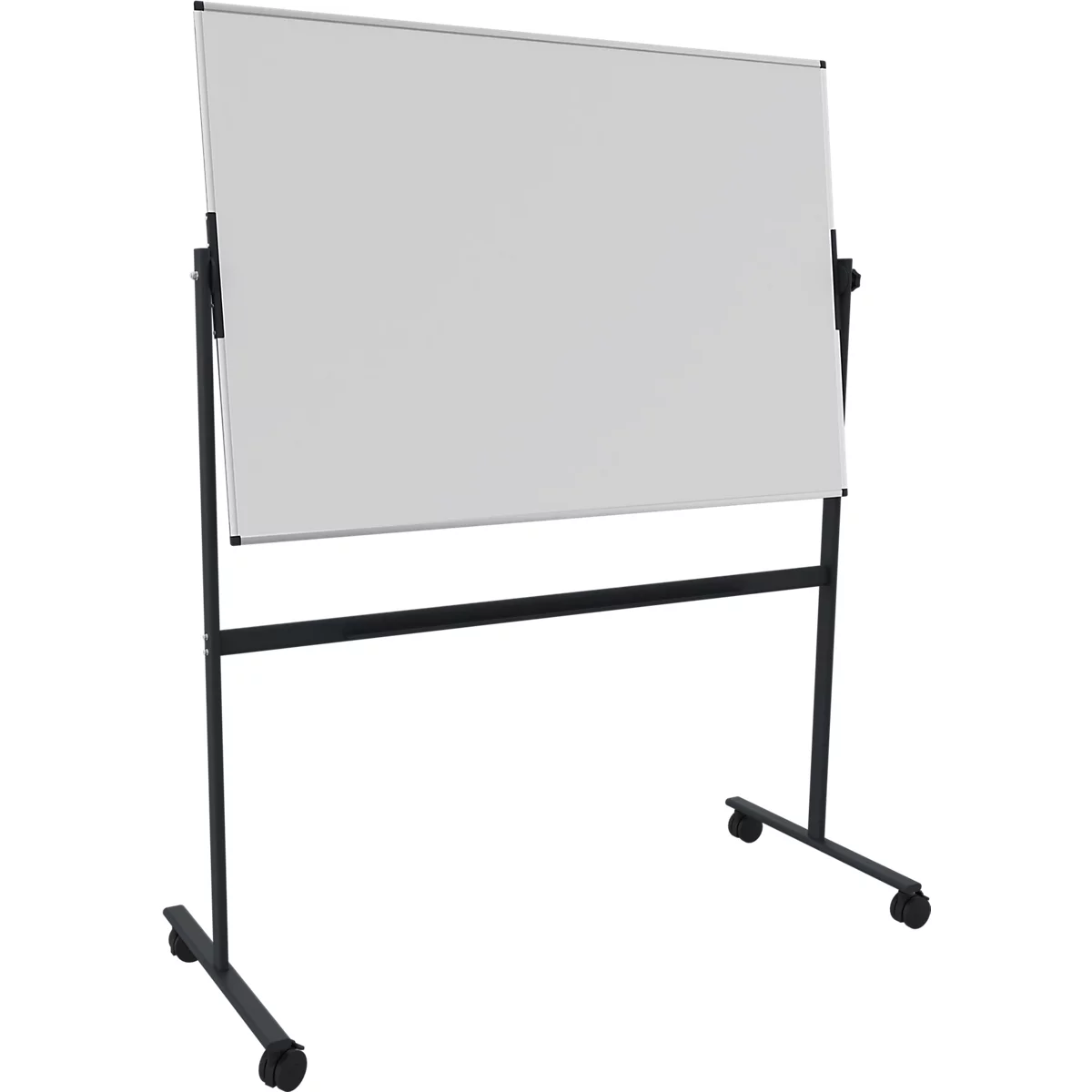 Stativ-Drehtafel Legamaster UNITE, magnetisch, drehbar um 360°, B 1500 x T 12,6 x H 1000 mm, lackierter Stahl, weiß